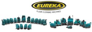 Eureka veegmachines en schrobmachines