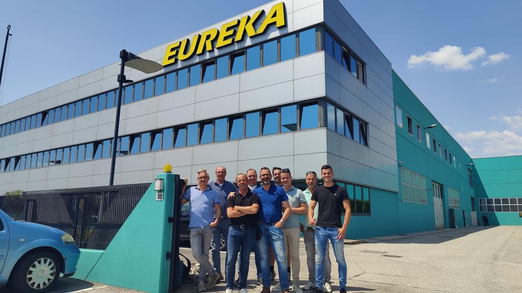 Bezoek Eureka Floorcare fabriek Italië
