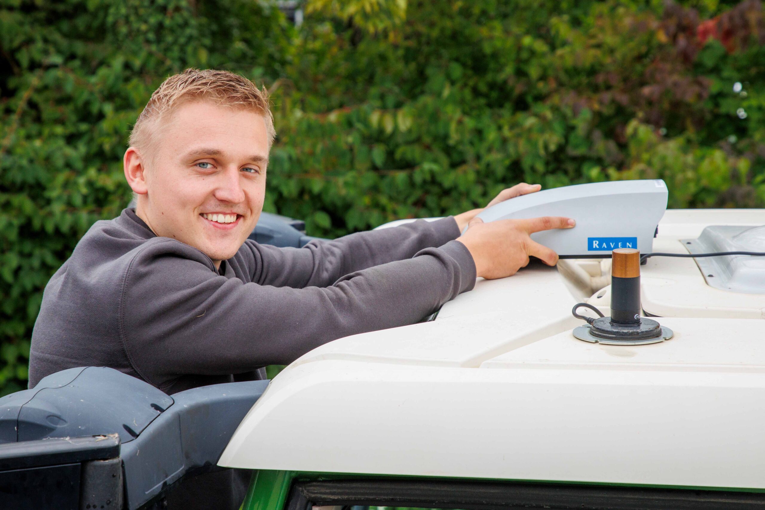 Raven GPS systeem voor precisielandbouw