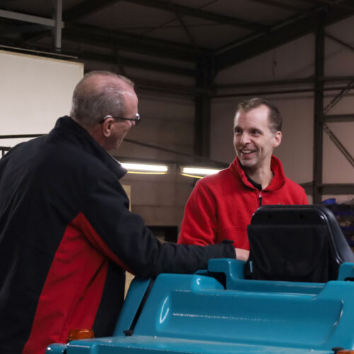 Eureka veeg- en schobmachines demoweek