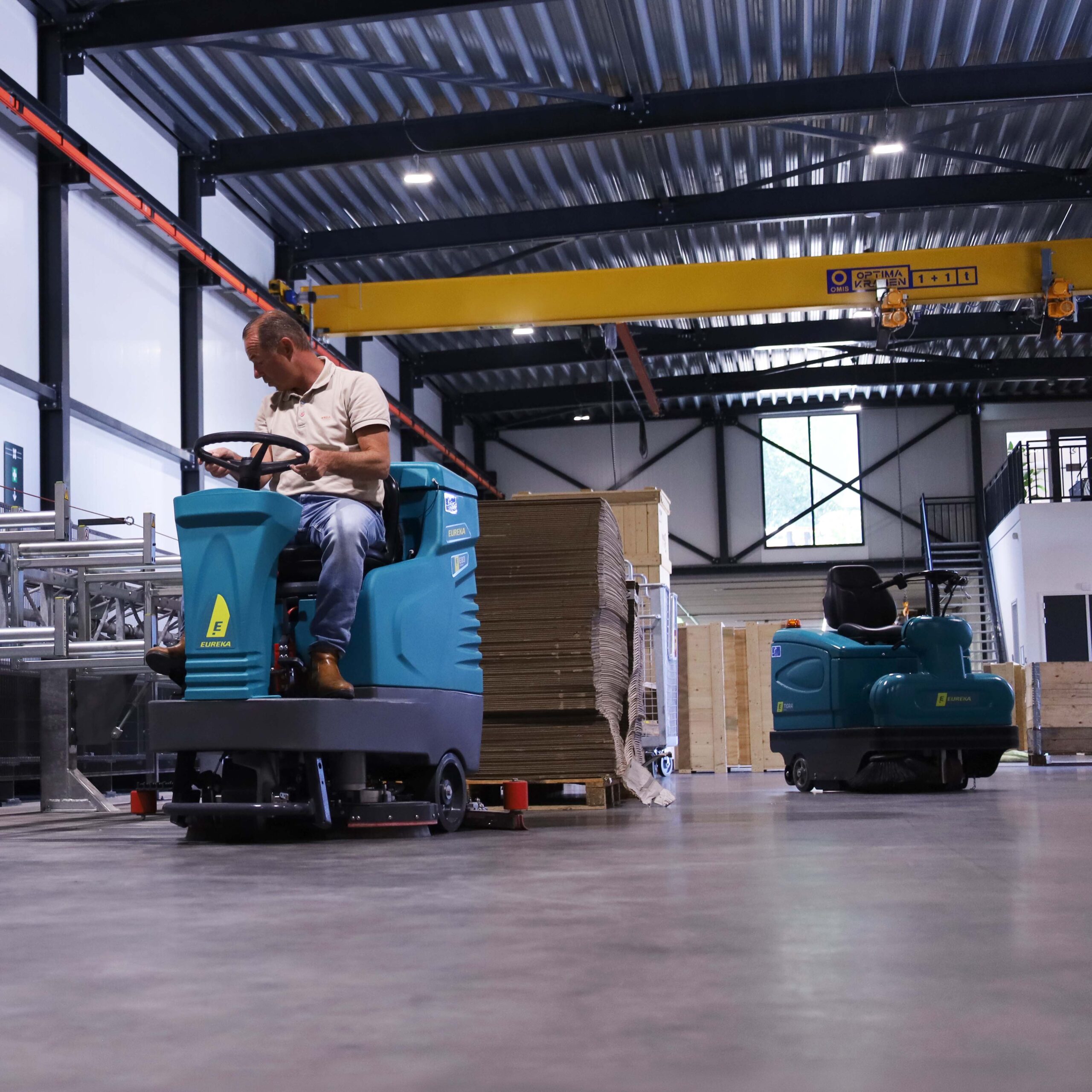 De voordelen van Eureka veeg- en schrobmachines op een rijtje