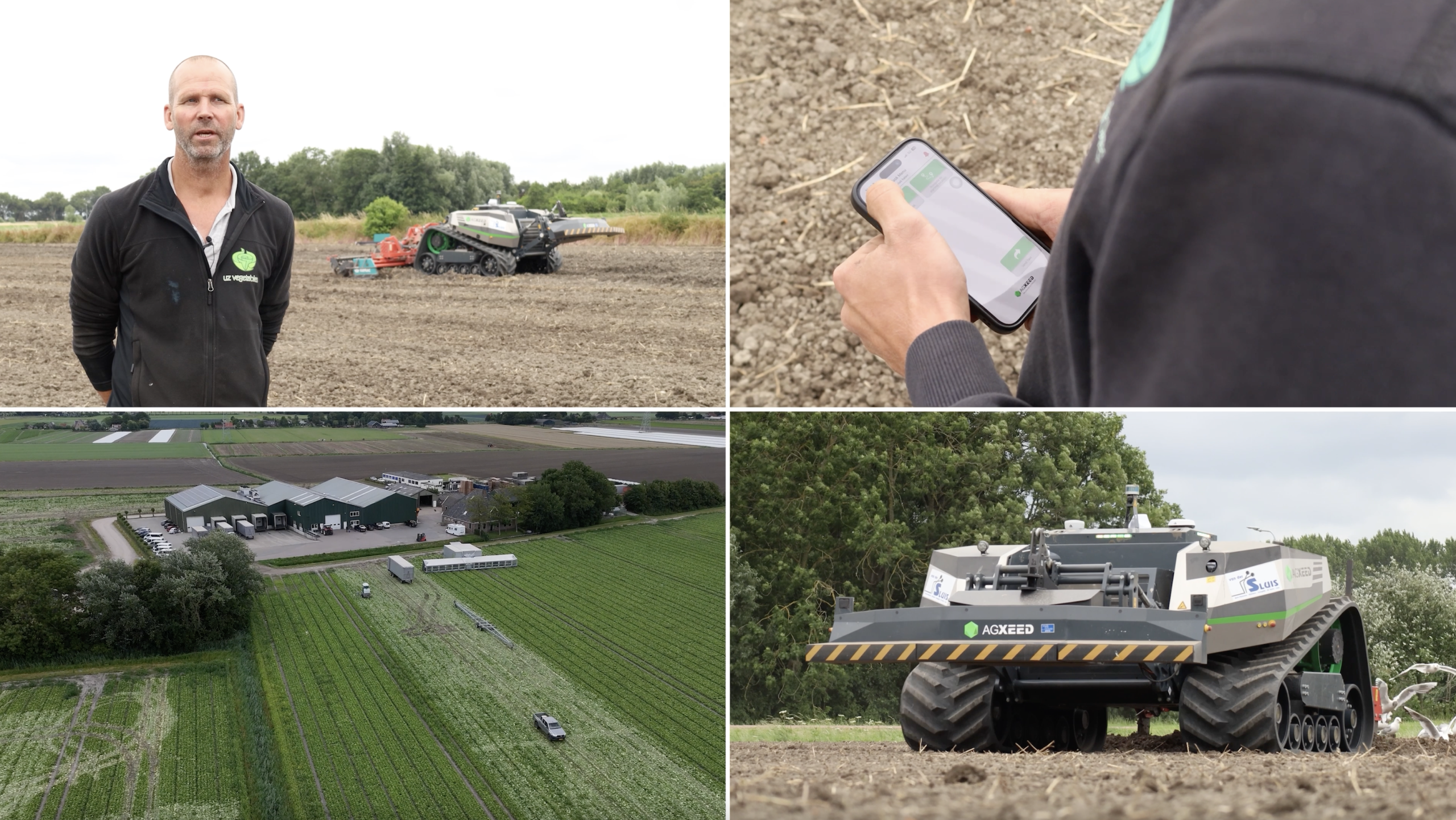 UZ Vegetables BV zet met AgXeed de volgende stap in autonoom werken