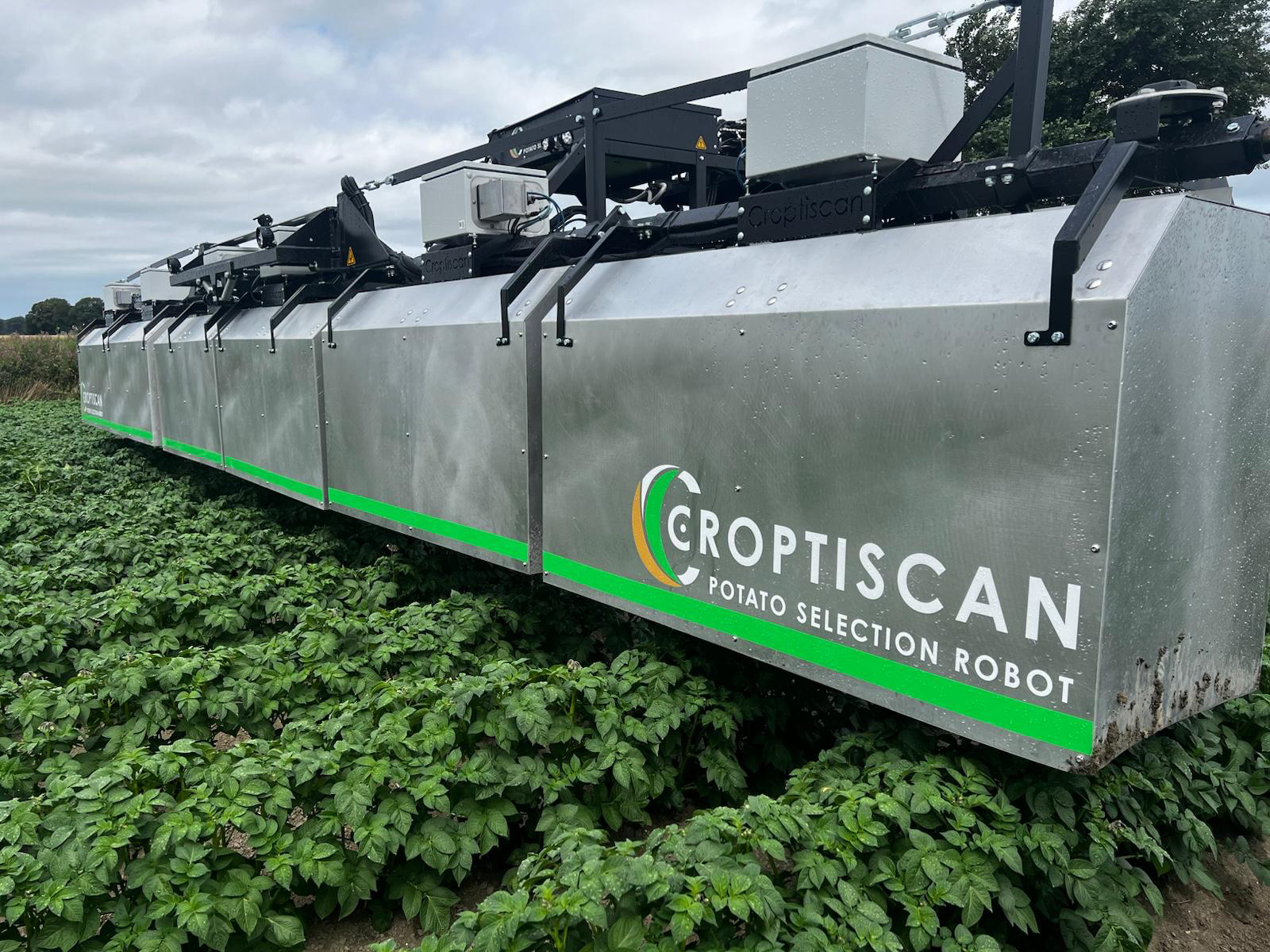 CroptiScan aardappel selectie robot