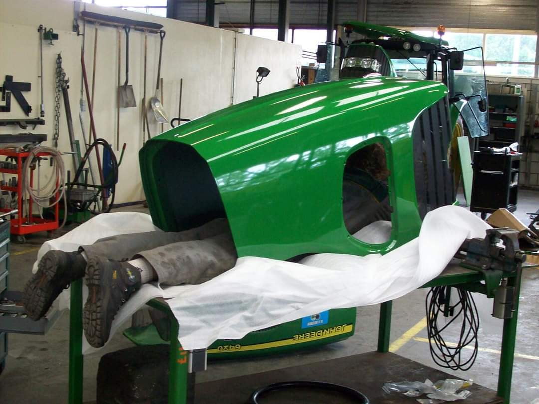 Tim Weijers als landbouwmonteur