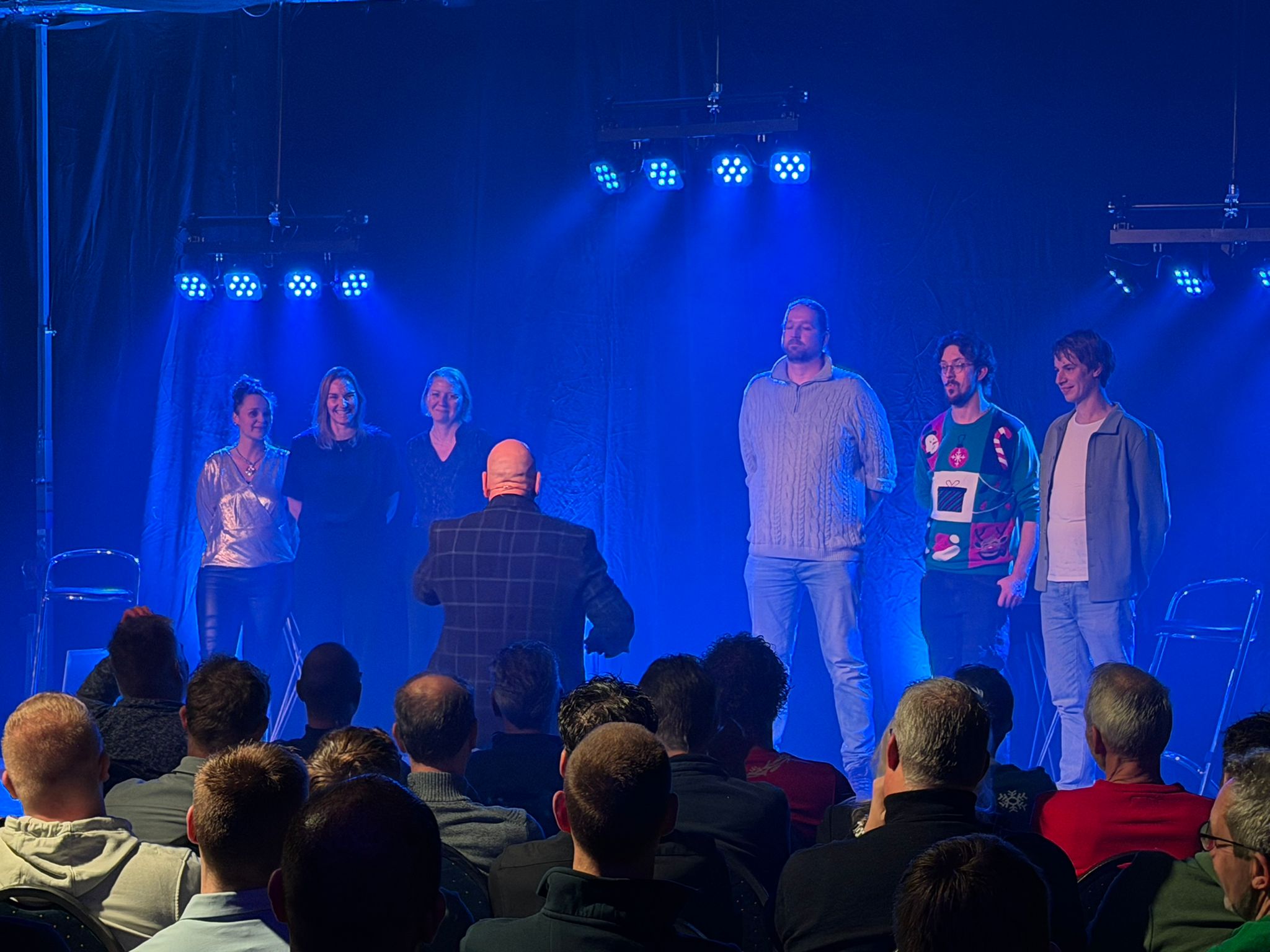 Kerstborrel 2025 met Rob en Emiel